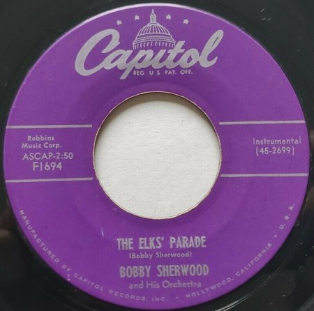 BOBBY SHERWOOD