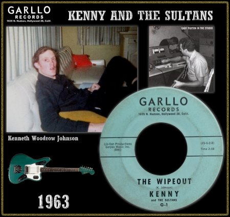 KENNY & THE SULTANS - THE WIPE OUT