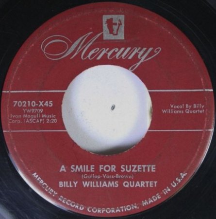 BILLY WILLIAMS - Kurz-Bio, Discos etc.