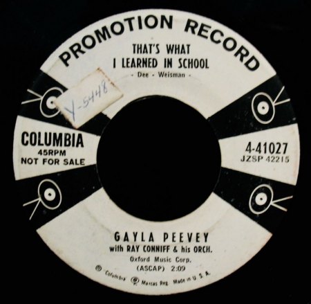 JAMIE HORTON war als Kind Gayla Peevey