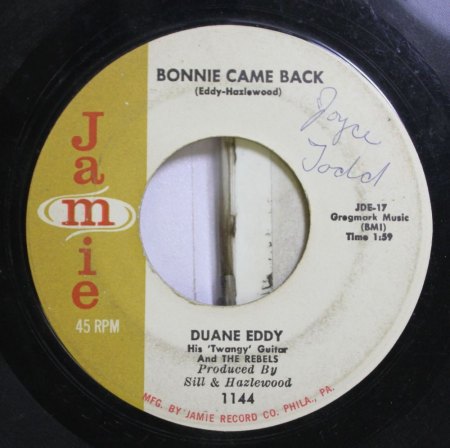 Duane Eddy - Kurz-Bio und USA-Veröffentlichungen