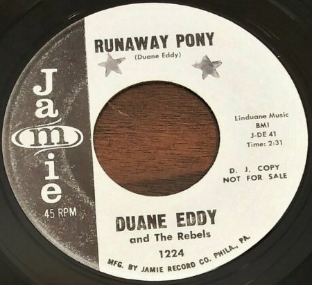 Duane Eddy - Kurz-Bio und USA-Veröffentlichungen