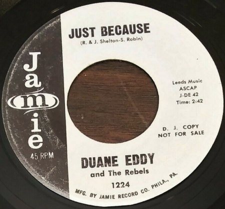 Duane Eddy - Kurz-Bio und USA-Veröffentlichungen