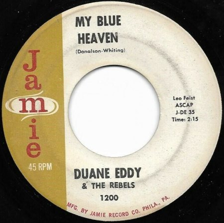 Duane Eddy - Kurz-Bio und USA-Veröffentlichungen