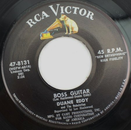 Duane Eddy - Kurz-Bio und USA-Veröffentlichungen