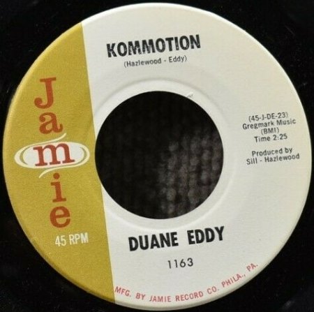 Duane Eddy - Kurz-Bio und USA-Veröffentlichungen