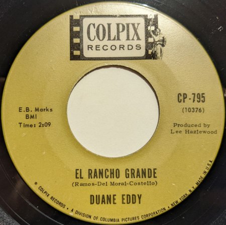 Duane Eddy - Kurz-Bio und USA-Veröffentlichungen