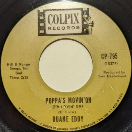 Duane Eddy - Kurz-Bio und USA-Veröffentlichungen