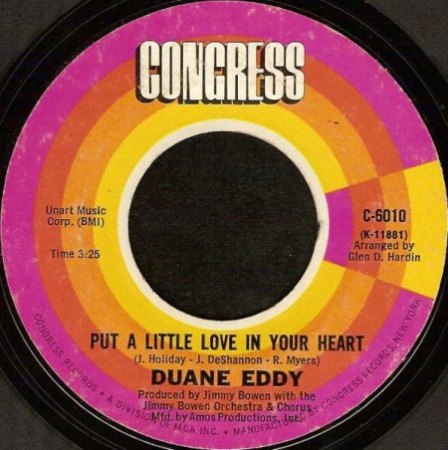 Duane Eddy - Kurz-Bio und USA-Veröffentlichungen