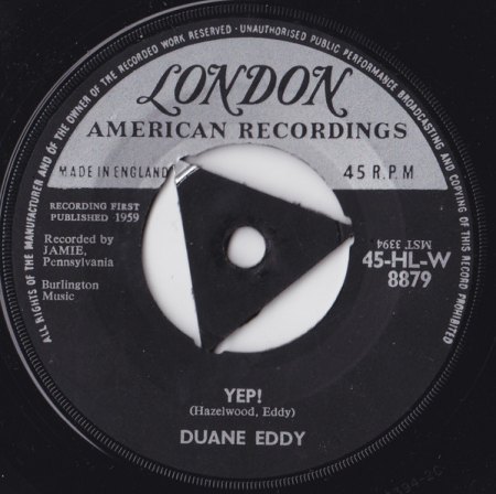 EDDY, Duane - englische Ausgaben!