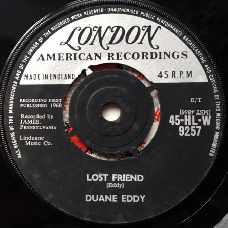 EDDY, Duane - englische Ausgaben!