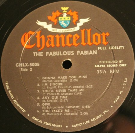 FABIAN diverse LP's
