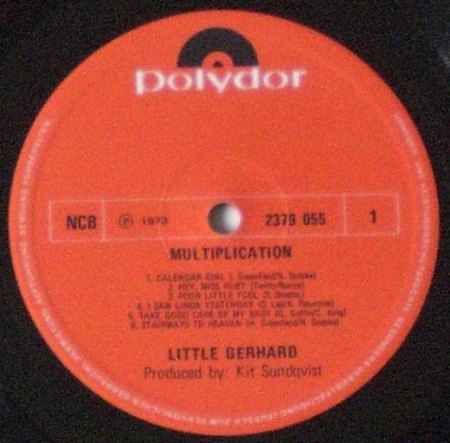 LITTLE GERHARD  - LPs & CDs