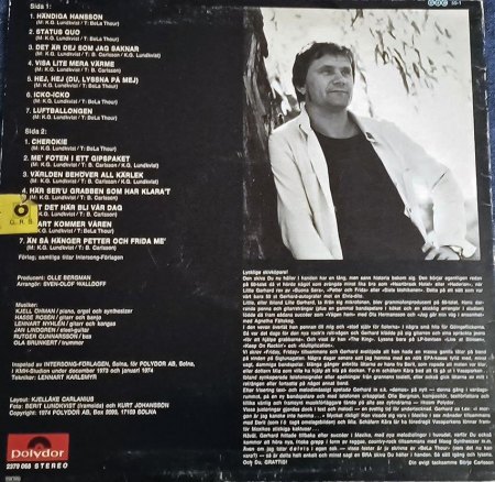 LITTLE GERHARD  - LPs & CDs