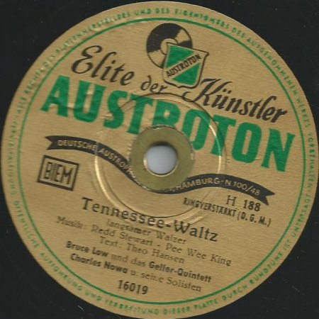 TENNESSEE WALTZ