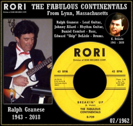 FABULOUS CONTINENTALS (LYNN) - BREAKIN' UP