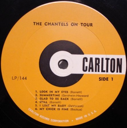 THE CHANTELS (female Doo Wop)