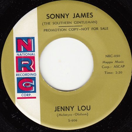 NRC (National Recording Corp.) & FAIRLANE (SCOTTIE, JAX, JUDD)