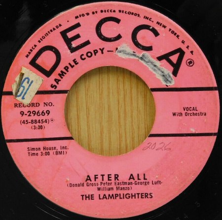 LAMPLIGHTERS