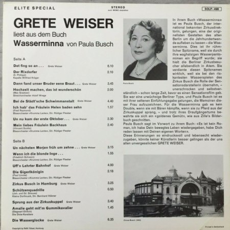 GRETHE WEISER