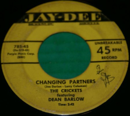 DEAN BARLOW & THE CRICKETS