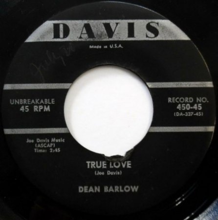 DEAN BARLOW & THE CRICKETS