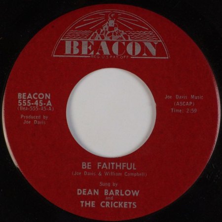 DEAN BARLOW & THE CRICKETS