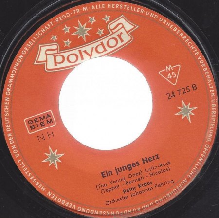Polydor-Singles von Peter Kraus