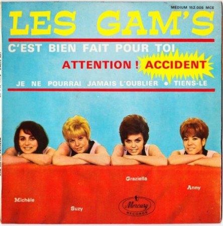 Les Gam's - Supremes + Joyce Miller Coverversionen