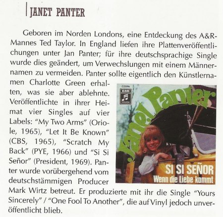 JAN PANTER