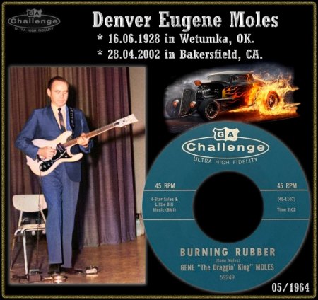 GENE MOLES - BURNING RUBBER