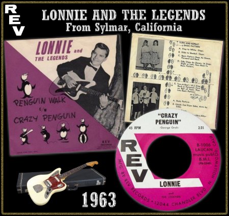 LONNIE AND THE LEGENDS - CRAZY PENGUIN