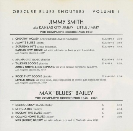 MAX "BLUES" BAILEY