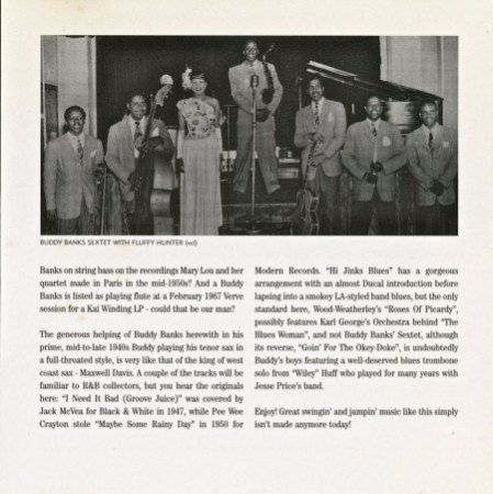 BUDDY BANKS WITH BABY DAVIS