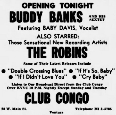BUDDY BANKS WITH BABY DAVIS