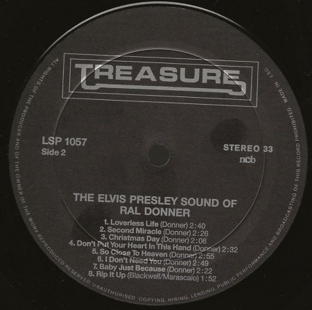 The Elvisly RAL DONNER