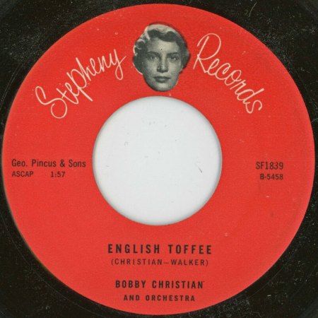 BOBBY CHRISTIAN