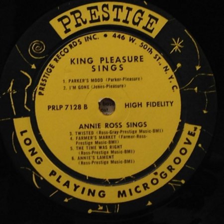 KING PLEASURE (Clarence Beeks)