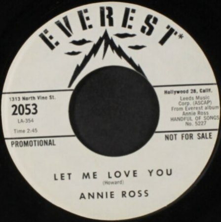 ANNIE ROSS