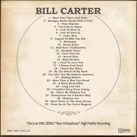 BILL CARTER