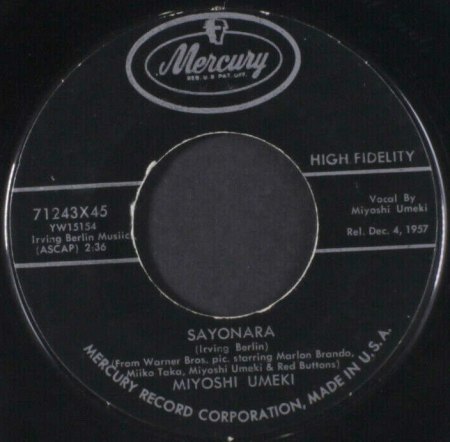 'Sayonara' und 'The Japanese Farewell Song'