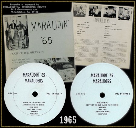 MARAUDERS PHILADELPHIA RECORDING CENTER LP PRC-64-1102