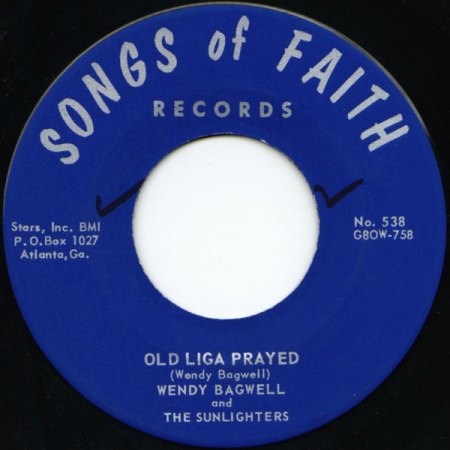 WENDY BAGWELL AND THE SUNLITERS