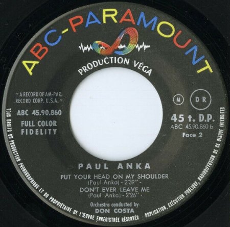 Paul Anka in Deutschland und restliches Europa