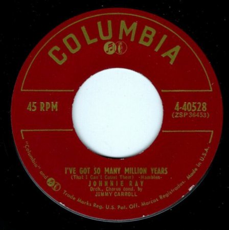 JOHNNIE RAY - Kurz-Bio, Disco u. seine Singles