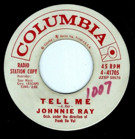 JOHNNIE RAY - Kurz-Bio, Disco u. seine Singles