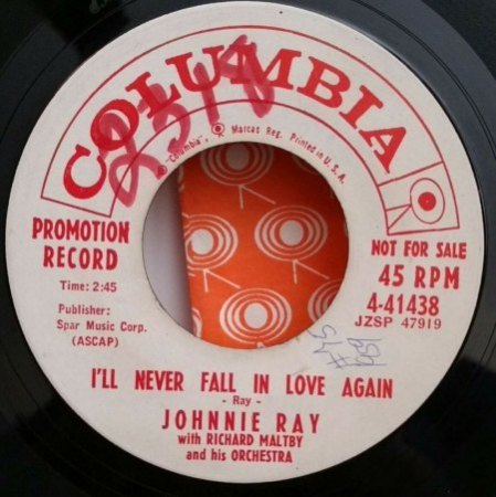 JOHNNIE RAY - Kurz-Bio, Disco u. seine Singles