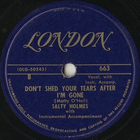 SALTY HOLMES - König auf der Mundharmonika