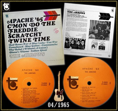 DAVIE ALLAN & THE ARROWS TOWER LP T-5002