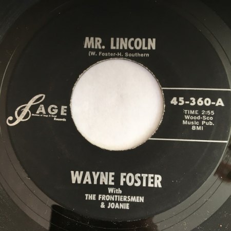 WAYNE FOSTER